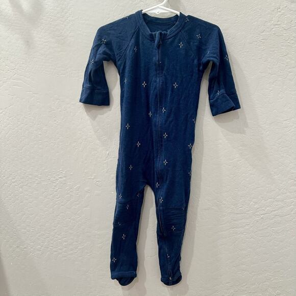 Goumi Winter Twinkle Zippered Jumpsuit Pajamas - Picture 1 of 9